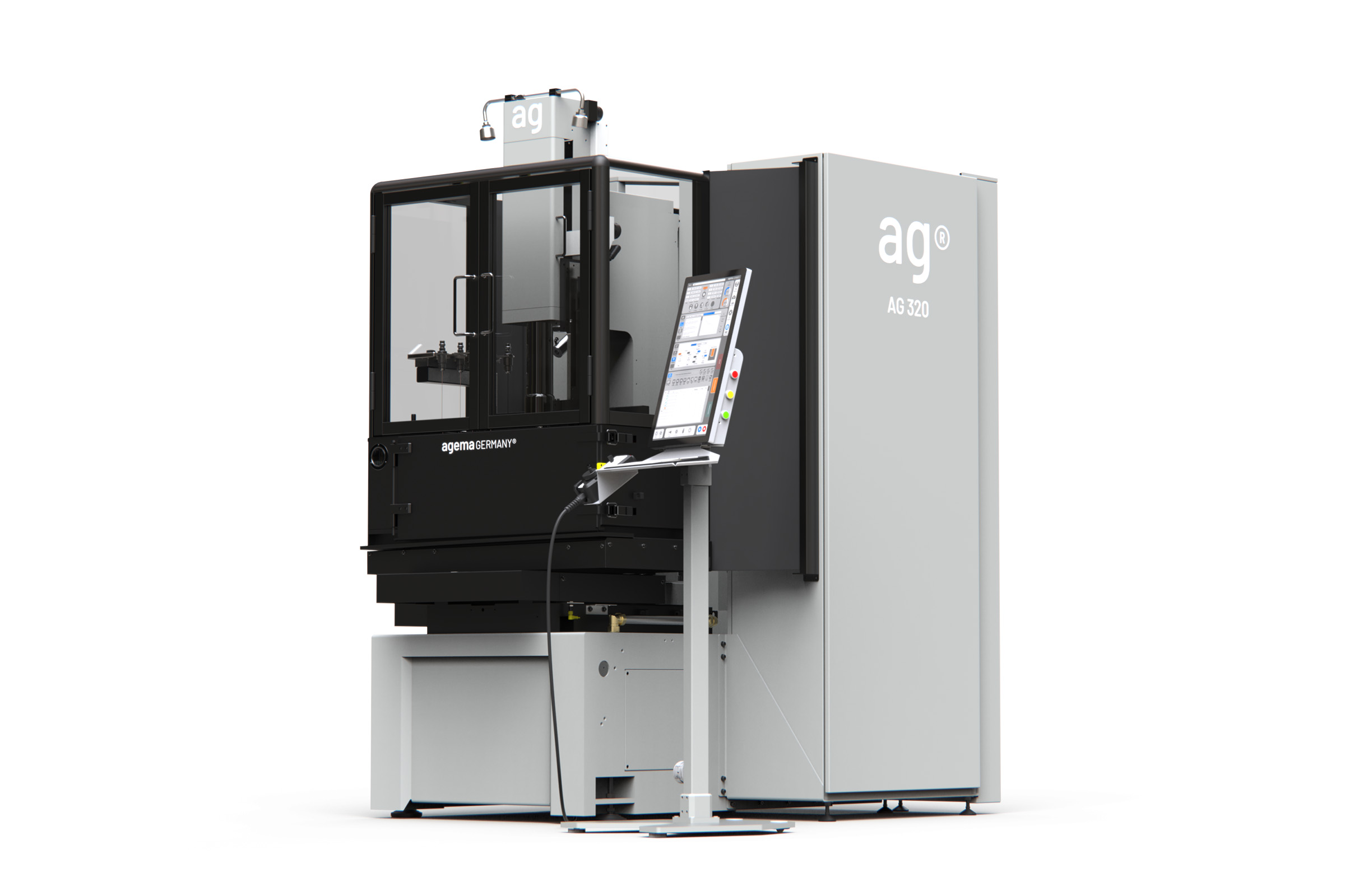 AGEMA AG320 Bohrerodiermaschine für Startlöcher und Bohrungen in Hartmetall