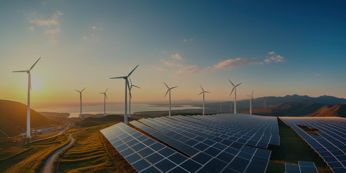 Solar- und Windkraft